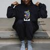 Women's Versatile High Neck Casual Hoodie for Spring/Autumn