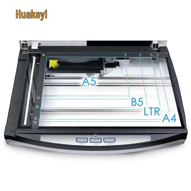Hua Ke Yi PL3260 A4 Dual-Platform Document Scanner CN plug (adapter included)