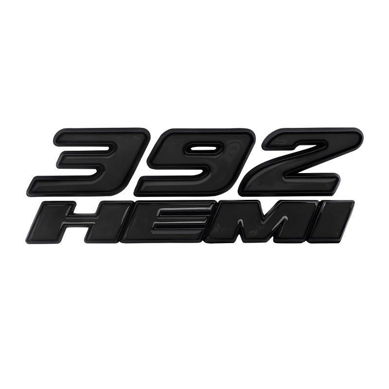 1 шт. 3D металлические наклейки багажник автомобиля 345 392 эмблема HEMI для Dodge Challenger Ram Charger Caliber Journey Caravan Chrysler Dart