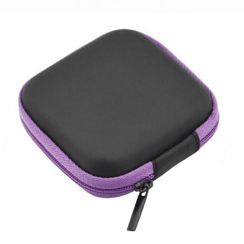 Креативный чехол для гарнитуры, чехол для цифровой камеры, чехол для мобильного источника питания, компьютерный кейс, квадратный кейс для хранения USB-кабеля