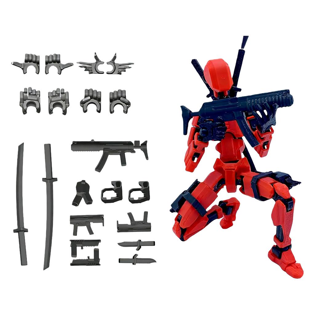 Набор мобильных кукол, мобильная кукла-робот Титан, подвижная мобильная кукла, подходит для коллекционеров, украшение рабочего стола