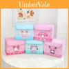 Hello Kitty Kuromi Cinnamoroll My Melody Узор Складная Перекидная Коробка для Хранения для Макияжа и Офисной Организации