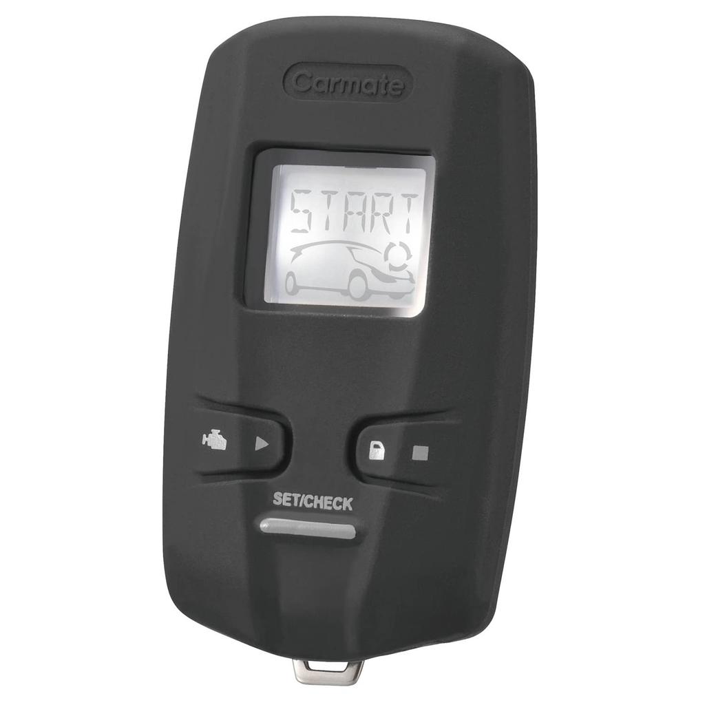 Carmate Antibacterial Remote Control Cover for Engine Starters for and (TE-CV73BK) TE-W7300, TE-W73PSA, TE-W73PSB, TE-W73HG