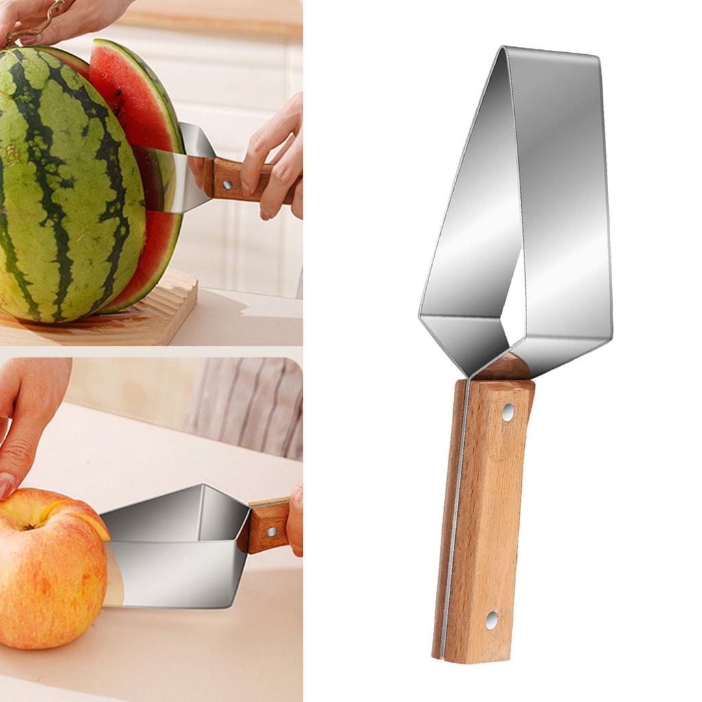 Слайсер для арбуза, резак, нержавеющая сталь, для фруктового салата, для дыни, для фруктов, инструмент для нарезки дыни, легко моется