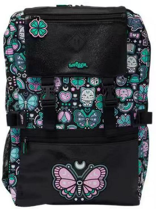 Smiggle Австралия Большой Мультяшный Школьный Рюкзак - Водоотталкивающая, Вместительная Детская Сумка