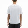 ANTA T Shirts Men's White Crew Neck Moderate Straight Fit 172130106-1