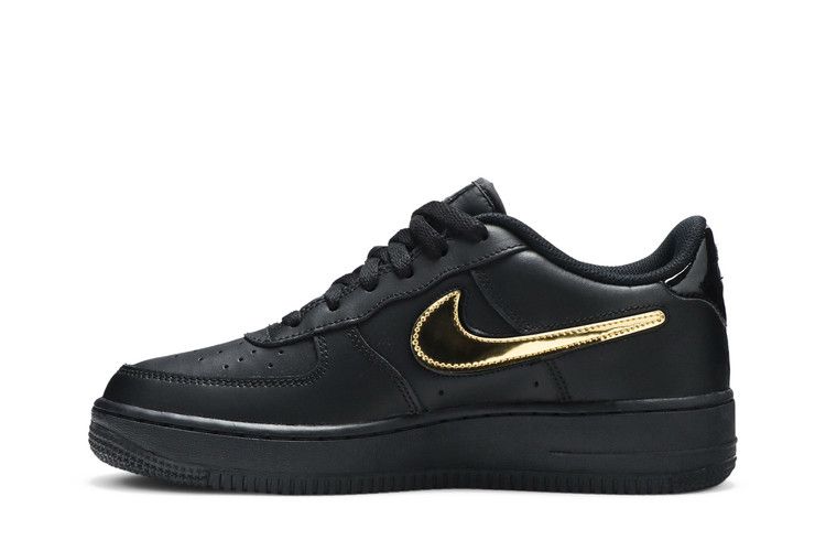 Nike Air Force 1 LV8 3 GS 'Removable Swoosh - Black'