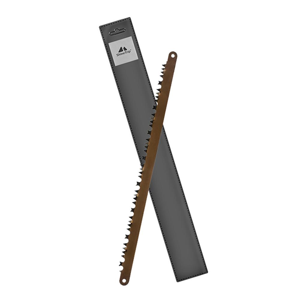 Blade for Folding Saw Camping Survival Collapsible Bow Saw for Both Dry and Wet Wood Tree Cutting