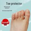 Дышащий силиконовый протектор для пальцев ног для разделения пальцев, комфорта обуви и облегчения мозолей.