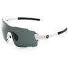 Поляризованные спортивные очки FIT для идеальной посадки A-Fit Мужские солнцезащитные очки, MASTER, Ободковые, Белый/Поляризованный дымчатый, AF-805-C3-PSM-S,