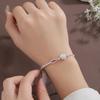 Minsheng Lucky Lotus Woven Hand Strap Bracelet Female Light Luxury Minority Exquisite Hand-Woven Hand Jewelry New Chinese Style