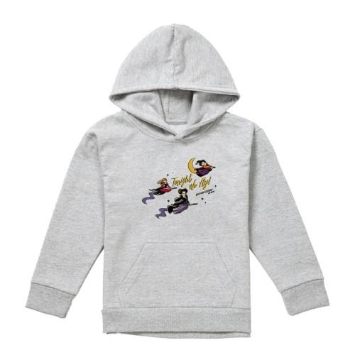 Hocus Pocus Childrens/Kids Tonight We Fly Sanderson Sisters Heather Hoodie