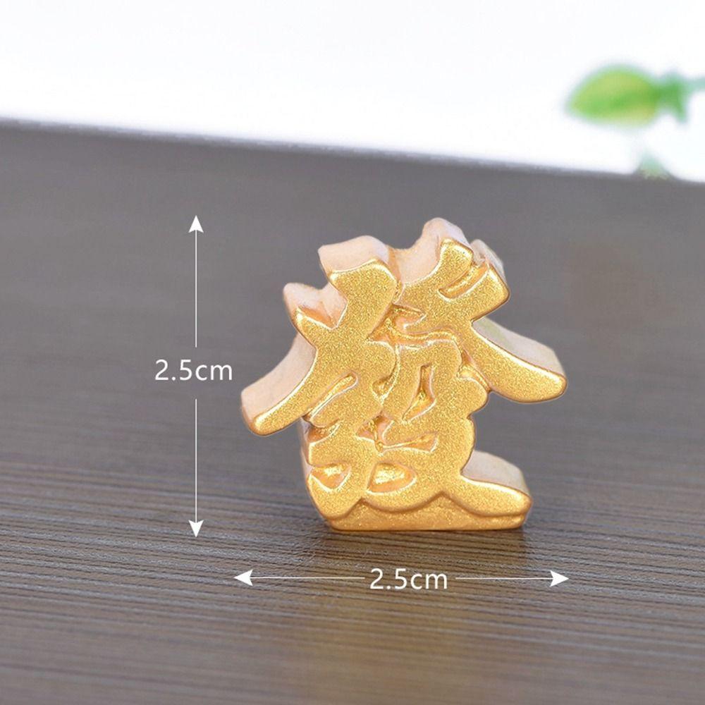 Богатство Прокатывающаяся смола Микропейзаж Благоприятные Украшения Фигурка Фортуна Безделушки Маленькое Украшение