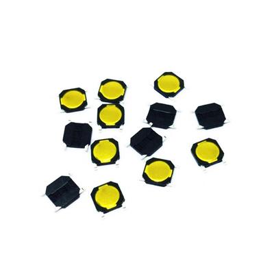 Тактовый переключатель SMT SMD, тактильный мембранный переключатель, кнопка SPST-NO 4x4x0,8 мм SMD-4Pin, водонепроницаемый переключатель с медной головкой