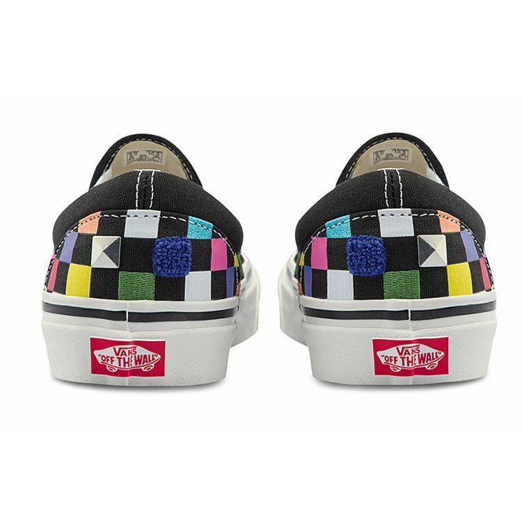 Vans Слипоны Серия 98 DX Повседневные Низкие Кеды-Скейтеры Унисекс Кроссовки Белый Черный Красный VN0A5KX8AWC