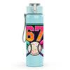 1PC Sixty Seven Baseball Bat Art 750ml Color Plastic Sports Water Bottle Leakproof Flip Straw Lid Suitable for Sports Office Home Use