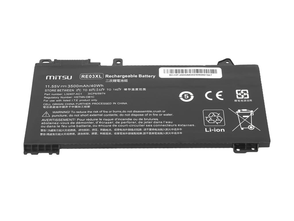 RE03XL Battery for HP 430 440 450 G6 430 440 450 G7