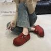 Birkenstocks на толстой подошве с увеличением внутренней высоты, новые осенние, можно носить дважды, повседневная обувь-тост, размер