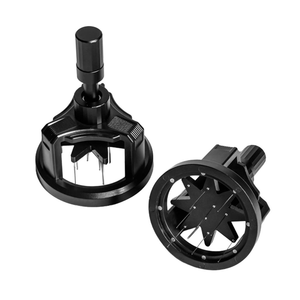 Игла-темпер для кофе с магнитной основой, вращающаяся игла для распределителя порошка, профессиональный перемешиватель порошка для эспрессо