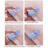4Pcs Cute Cat Paw Quilt Holder Clip Needleless Seamless Fastener for Duvet Firmly Prevent Slip Universal Bed Sheet Clips Non-slip Blanket Corner
