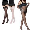 Extended Stockings Tall Women Girl Pantyhose Tights Plus Size Lace Stockings