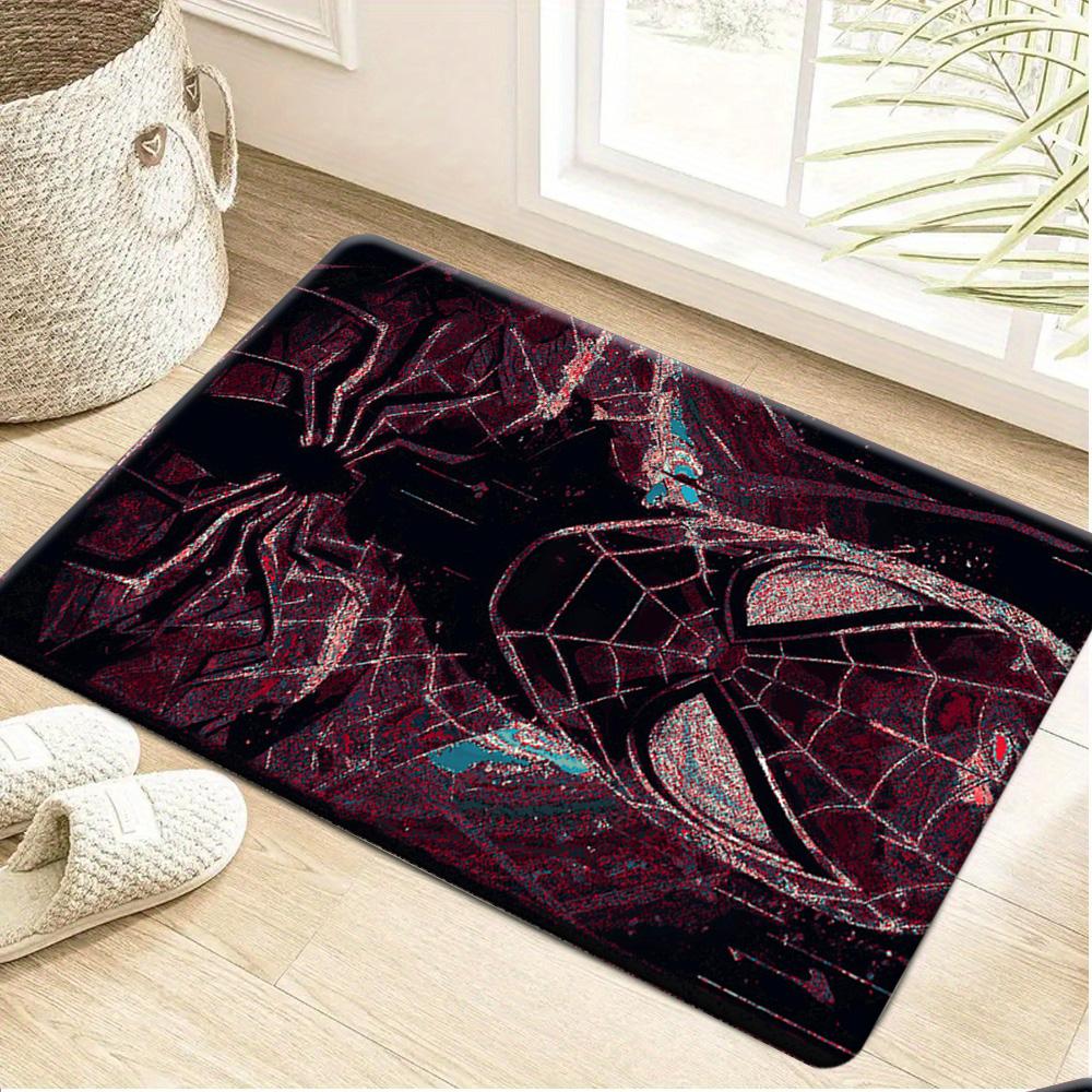 1pc Flannel Rug Marvel Superheroes Bathroom Mat, Multiple Sizes, Multi-functional for Daily Use, Suitable for Bathroom, Entran