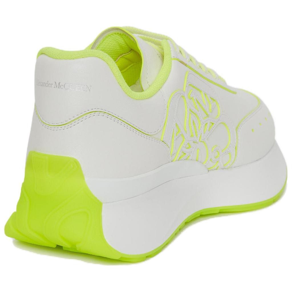 (WMNS) Alexander McQueen Sprint Runner 'White Acid Yellow' Women's 718361WIC9D8954