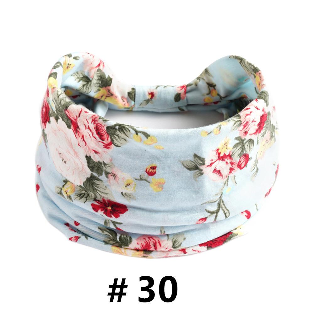 Женские повязки на голову в стиле бохо, хлопковые широкие тюрбаны, повязки на голову, нескользящие эластичные спа-повязки для тренировок, йоги, повязки на голову, банданы для бега, аксессуары для волос