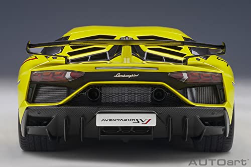 AUTOart 1/18 Lamborghini Aventador SVJ Жемчужно-желтый Готовое изделие