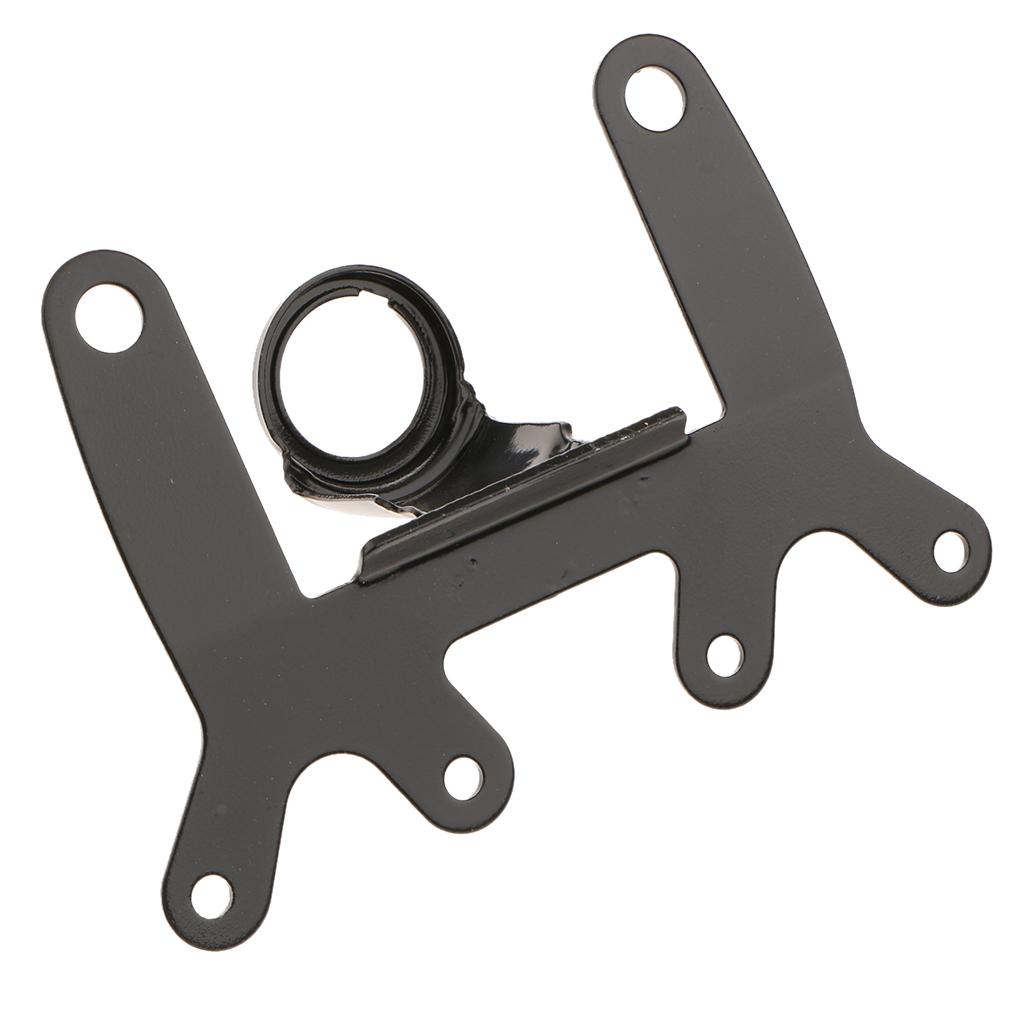 Motorcycle Speedo and Tach Gauge Bracket Metal Iron Dual Mount Universal Black Holder for Modified Motorbike Accessories