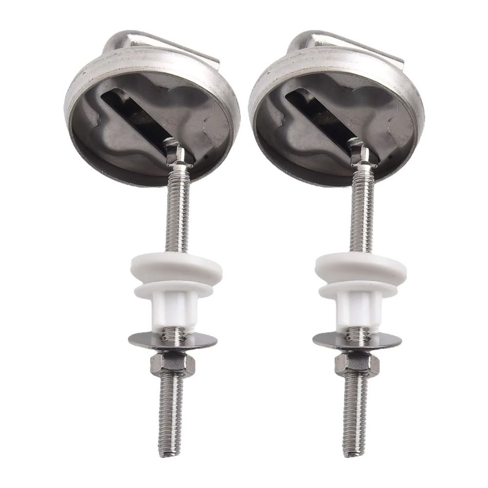 Stainless Steel Toilet Seat Bolts Kit Durable Toilet Cover Connector Toilet Repair