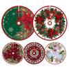 90cm Christmas Tree Skirt Round Christmas Base Cover Easy To Use Christmas Tree Apron  Home Decor