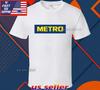 Новая футболка с логотипом Metro Cash And Carry, смешная, американская, унисекс, размеры S-5XL