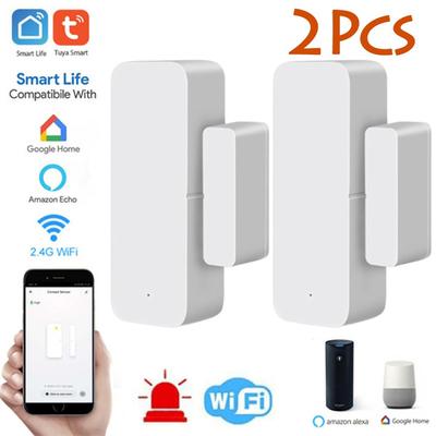 2022 Новинка 1 шт./2 шт. Tuya Smart WIFI дверной магнитный детектор сигнализации, независимый магнитный датчик