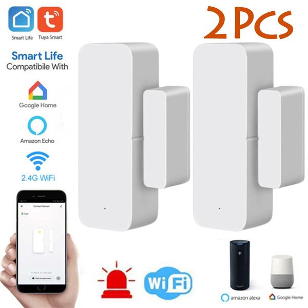 2022 Новинка 1 шт./2 шт. Tuya Smart WIFI дверной магнитный детектор сигнализации, независимый магнитный датчик