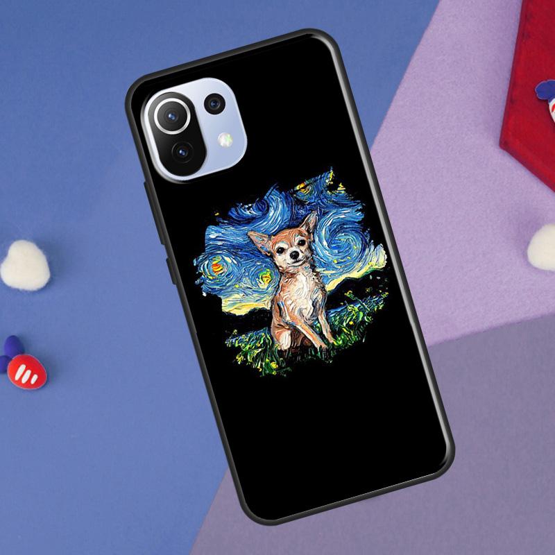 Чехол с собакой чихуахуа для Xiaomi 14 Ultra 13 11T 12T 13T 14T Pro POCO X6 X7 Pro X3 X5 F3 F5 F6 M6 Pro