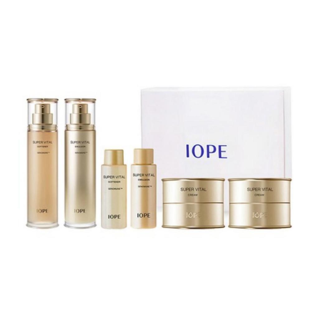 Iope NEW Super Vital Basic 2-Piece Set + Sample 5-Piece Set