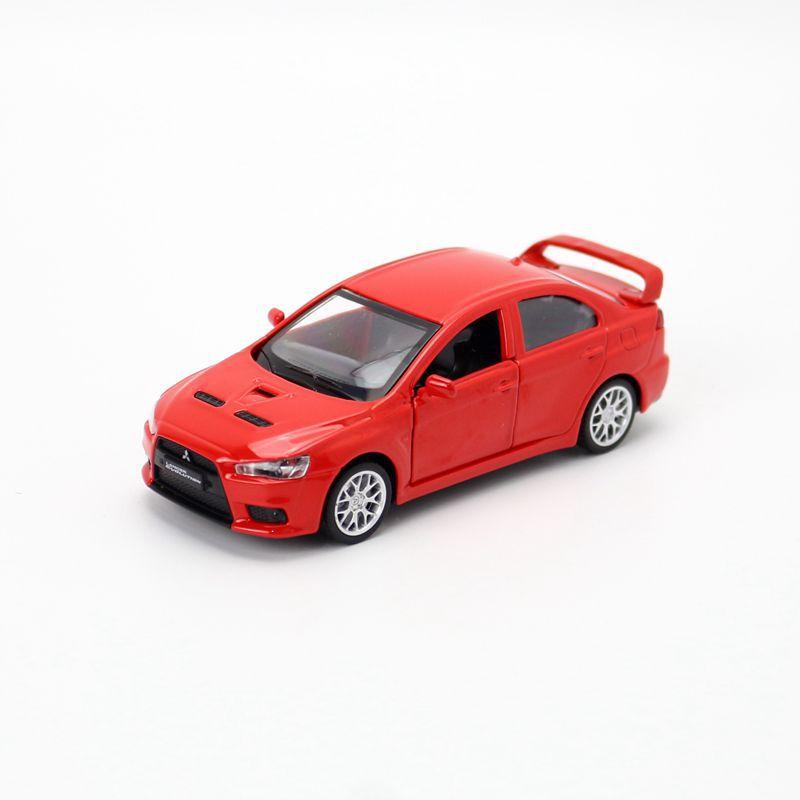 1/41 Mitsubishi Lancer Evolution X10 Модель автомобиля из сплава Литые металлические игрушечные транспортные средства Модель автомобиля Миниатюрный масштаб Симуляция Детские подарки