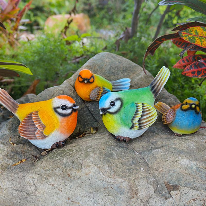 Cartoon Simulation Bird Decoration Outdoor Garden Courtyard Landscape Ornament