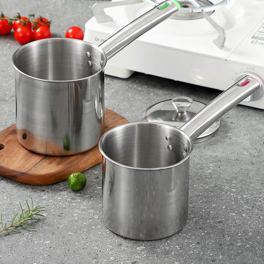 Mini Chicken Fried Pan Mesh Frying Strainer Basket Auxiliary Food Pot Deep Fryer Pot Kitchen