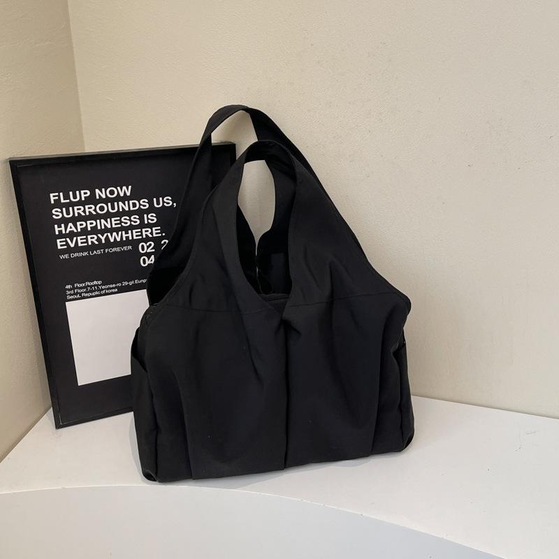 Lazy and Relaxed Work Commuter Bag Large Capacity Casual Tote Bag Niche Underarm Shoulder Cloth Bag