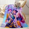 Colorful Bubbles Friendship Blanket Soft & Cozy Great for Seaside Couch Chair for All Occasions Modern Perfect Gift for Relatives and Friends