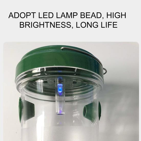 2/4 шт. Уличная подвесная ловушка для ос на солнечной батарее, ловушка для шершней и пчел