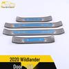 Compatible Wilanda Stainless Steel Sill, Welcome Pedals, and Trunk Protection Strips for 20 Models