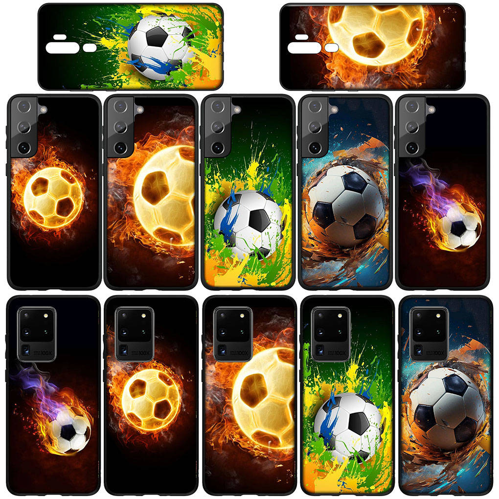 Чехол для iPhone 16 15 Xiaomi Redmi Note 14 13 12 11 Pro Max X 8 16e Samsung Galaxy S25 S24 S23 Moto OPPO Huawei Футбол Игра Футбольный Матч Чехол для телефона