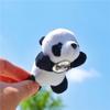 Baby Panda Brooch Cute Plush Toy Doll Pendant National Treasure Giant Panda Factory Direct Sale