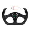RASTP-12.8"/325mm Racing Steering Wheel 6 Bolts Multicolored Graffiti Pattern Sim Drift Racing Steering Wheel D Shape STW046