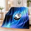 Atalanta FC Printed Flannel Blanket Warm Comfort Bed Throw For Indoor Home Decoration
