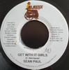 7-дюймовая пластинка SEAN PAUL - Get With It Girls NONE Blaxxx Records 2003 Ямайка Регги, Ска и Даб Б/У