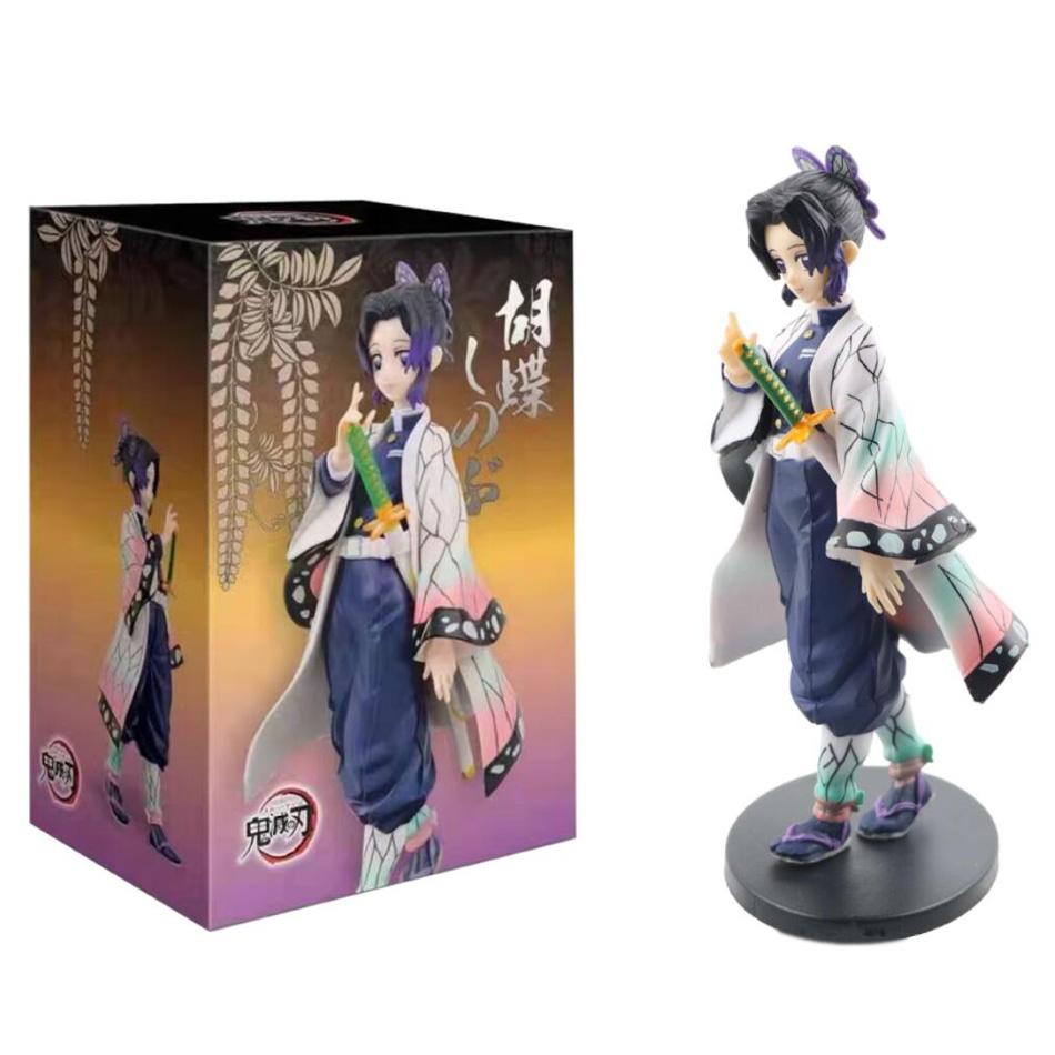 Anime Figure Kamado Tanjirou Nezuko Demon Slayer Figure Action Figures PVC Model Toys Zenitsu Figurine Inosuke Kimetsu No Yaiba